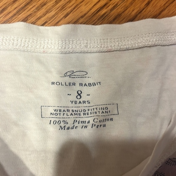 Roller Rabbit Girl’s Unicorn Pajama Set Size 8 - Picture 4 of 7